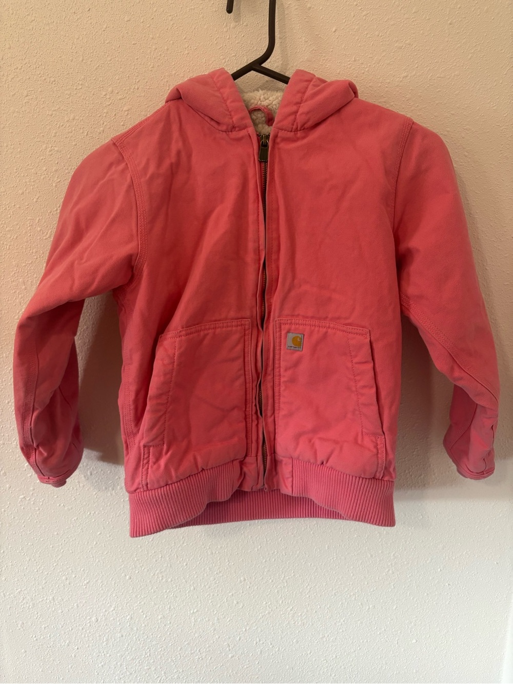 Carhartt Girls Canvas Insulated Hooded Active Jacket